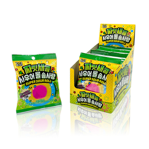 Kẹo Hàn Quốc Bán Buôn - Kẹo Bông Siêu Chua - Đồ Ăn Vặt Phổ Biến Tại Cửa Hàng Tiện Lợi - Kẹo Trái Cây Nhiều Hương Vị - Product Image 1