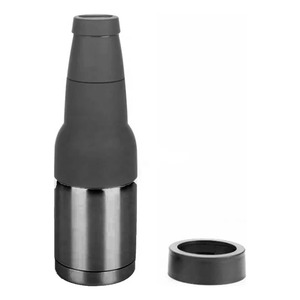 <b>3</b>-in-1 Insulated Can Holder, Stainless Steel Beer Thermos - Assorted Colors - Product Image 1
