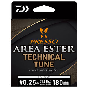 Ligne de pêche technique DAIWA PRESSO Area Ester 180m (Numéro : 0.25/0.3/0.35/0.4) - Product Image 3