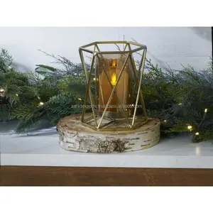 Nouveauté Bougeoir de Noël artistique pour un style de vie moderne Métal coloré de luxe Fait à la main par Zahid Exports - Product Image 4