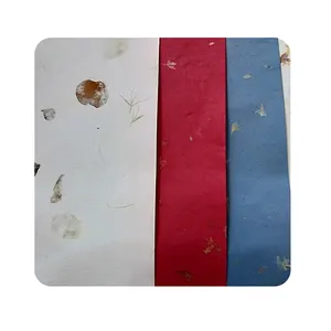 Papel de seda reciclado para envolver regalos, papel de seda liso e impreso con impresión personalizada, papel de embalaje KRAFT de algodón, proveedor mayorista