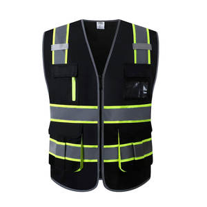Pure Quality Price Mesh New Arrived Private Label Good Manufacturer Safety <b>Vest</b> for <b>Men</b> ANSI Class 2 LED Flash Workwear - Product Image 1
