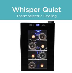 BLACK DECKKER BD60026 Cave à vin avec écran LED (capacité 8 bouteilles) - Product Image 4