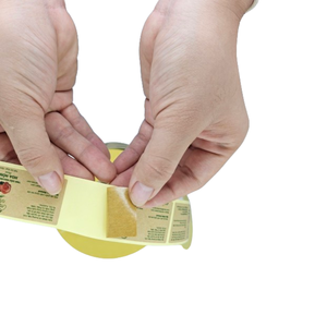 Etiquette Papier kraft de bonne qualité pour lubrifiants Service OEM Formes personnalisées Fabriqué au Vietnam Fabricant - Product Image 3