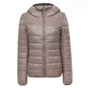 Chaqueta Acolchada de Burbujas para Mujer, Nueva, de Primera Calidad, con Logotipo Personalizado OEM, Cálida, Transpirable, Cómoda, Impermeable, Tejida, para Invierno - Product Image 1