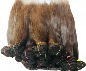 วิกผมแท้ติดลูกไม้ Remy สไตล์อินเดีย,วิกผมสไตล์บราซิลแต่งลูกไม้ด้านหน้าขอบหนังกำพร้า - Product Image 6