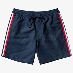 Mejores pantalones cortos de playa ligeros hechos a medida patrón sólido estilo casual para la venta en línea - Product Image 1