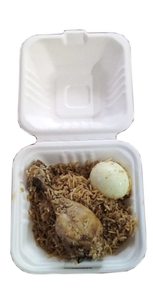 Nouvelle boîte à burger élégante en mousse jetable, 6x6 pouces, conteneur alimentaire à emporter, boîtes d'emballage empilables pour burgers et fast-food - Product Image 5
