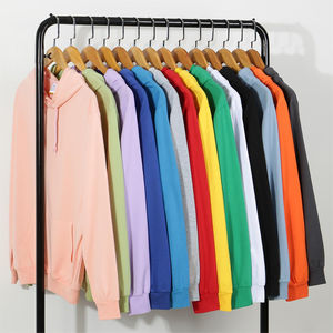 Sweat à capuche double couche 100% coton 500 gsm Streetwear noir de haute qualité Logo personnalisé Oem taille surdimensionnée 6XL pour hommes - Product Image 3