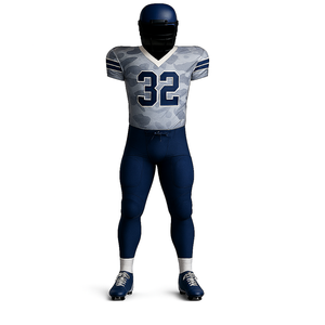 Ensembles d'uniformes de football américain courts respirants personnalisés Impression numérique par sublimation 100% pantalon en jersey de polyester Logo personnalisé - Product Image 4