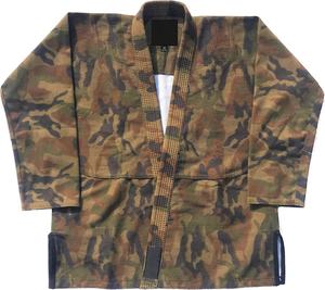 Logo personnalisé brodé Camouflage brésilien Jiu Jitsu Gi respirant et durable Kimono uniforme pour l'entraînement et la compétition - Product Image 2