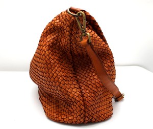 Bolso de cuero de Italia Bolso tejido de cuero suave Hobo Totes tejidos - Product Image 2
