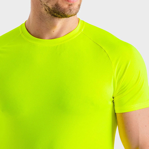 OEM Lightweight Breathable Spandex/Polyester <b>Men's</b> Compression Shirt Custom Logo Design Solid Pattern Casual Regular Fit All - Product Image 3