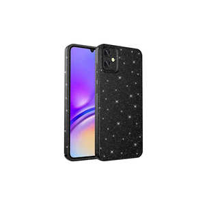 Étui de luxe en cuir pailleté pour Samsung Galaxy A05 14 Plus, coque en silicone lilas avec protection de l'appareil photo - Product Image 4