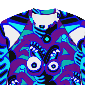 Rashguard pour homme de qualité supérieure, design personnalisé, prix bas, respirant, manches longues, matière douce, vêtement décontracté, élégant, 240GSM - Product Image 6