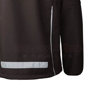 Veste Softshell imperméable coupe-vent à fermeture éclair pour moto, vêtements de sport de mode automne pour hommes, taille plus, personnalisée - Product Image 4