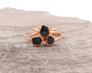 Raw Labradorite Gemstones Brass <b>Mens</b> <b>Rings</b> Handmade Electroforming Jewelry Sliver Plated Stone <b>Rings</b> for <b>Men</b> Wholesale Crystals - Product Image 5