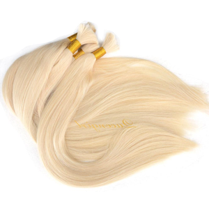 Vente en gros Extension en vrac vierge alignée sur les cuticules cheveux Remy vietnamiens Tissage de dentelle non transformé Avantage coiffant - Product Image 1