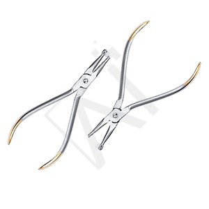 Accuram Orthodontic Adhesive Removing Pliers Dental <b>Bracket</b> Debonding Tool Stainless Steel Adhesive Remover Plier Instruments CE - Product Image 5