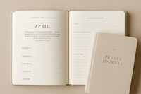 LABON Journal de Prière Minimaliste en Faux Cuir Carnet Carré avec Croix Dorée, Étude Biblique et Croissance Spirituelle, Dévotion Quotidienne