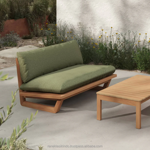 Restaurant Chairs Made From Solid Teak Wood Frame With Soft Smooth Foam Padding Size 131x90x68 Cm - Product Image 6