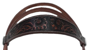 Premium Quality <b>Equestrian</b> Western Horse Headstall Carving and Tooling Headset for Horse Riding at an Unbeatable Price - Product Image 2