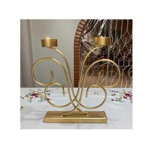 Vintage metal candle tealight holder offering delicate patterns that reflect warm soothing light across <b>inviting</b> home spaces - Product Image 5
