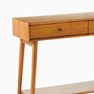 Direct Factory Price Handcrafted Modern Solid Wood <b>Console</b> <b>Table</b> 100% Natural Living Room Use Manufactured Indian Exporter - Product Image 5