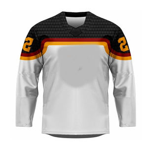 Maillot de Hockey sur glace imprimé nom/numéro, chemise de Hockey sur glace personnalisée, maillot d'entraînement de compétition, 2023 - Product Image 6