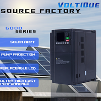 Variateur de fréquence triphasé 11 kW 380 V à contrôle vectoriel, régulation et stabilisation de tension fiables, série 6000, VFD solaire en stock