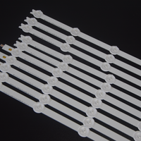 Barre de rétroéclairage TV en aluminium pour réparation de téléviseurs LED 42'' - 10 bandes par ensemble - LED SMD2835 - 6000K lumière du jour