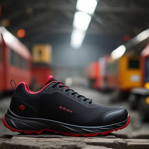 Calzado de Seguridad Pio Negro/Rojo Talla 44 W.11 S1PS FO LG SR ESD Cumple con EN20345 - Product Image 3