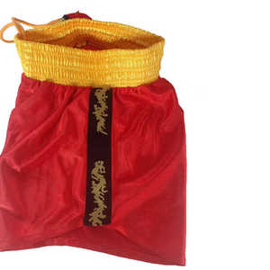 Pantalones cortos de Muay Thai de secado rápido transpirables y ligeros de alta demanda, ropa de artes marciales teñida lisa - Product Image 6