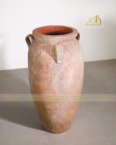 Atlantis AN546H110 Pot de fleur en céramique galvanisé moderne pour plantes d'extérieur Décoration de jardin Hôtels Usage domestique Vietnam - Product Image 6