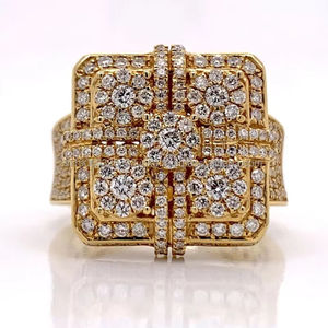 แหวนเงินแท้ 925 ประดับเพชรโมอิสซาไนต์ทรงกลม ดีไซน์คลาสสิกสำหรับทุกเพศ เครื่องประดับสุดหรู เหมาะสำหรับเป็นของขวัญงานแต่งงานหรือวันครบรอบ - Product Image 1