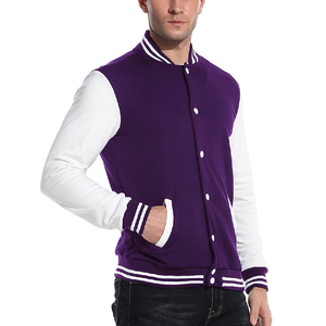 Personnalisé Nouveau Hommes laine manches Lettre Homme Baseball Varsity Jacket Outwear Baseball Letterman Varsity Jacket - Product Image 2