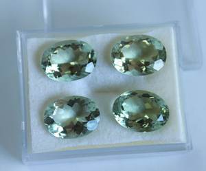 Gema Suelta de Amatista Verde Natural de Alta Calidad, Corte Ovalado Hecho a Mano, Cristal para Joyería Fina, Gemas Mehrajudin, Tercera Parte - Product Image 1