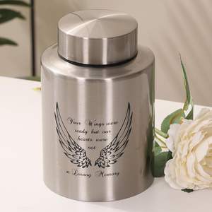 Stainless Steel Medium Urns <b>for</b> Human <b>Ashes</b> Medium Sized Urns <b>for</b> <b>Ashes</b> Adult Male Female <b>Keepsake</b> Cremation Urns Custom Size - Product Image 5