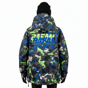 Women Softshell Jacket GSM Stretch Polyester Outdoor Windbreaker Camo Design Custom <b>Heat</b> Transfer <b>Log</b> Women's Softshell Jacket - Product Image 2