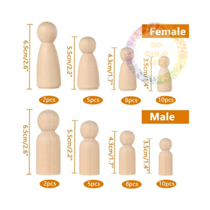 Poupées en bois exquises du Vietnam : Qualité supérieure, prix bas - Product Image 6