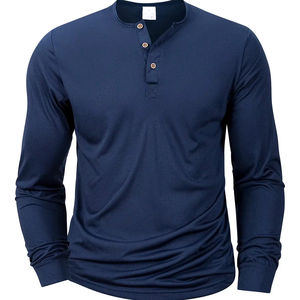 Alta calidad hombres sudadera moda Casual pulóver cuello redondo polar Top manga larga logotipo personalizado Streetwear ropa al por mayor - Product Image 1