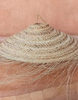 Vente en gros Seagrass abat-jour lustres et lampes suspendues éclairage de paille produit en ligne pas cher