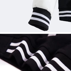 แจ็คเก็ตทรงบอมเบอร์แจ็คเก็ตทรงพลัสไซส์พร้อมคอตั้งสำหรับฤดูหนาวโลโก้ออกแบบได้ตามต้องการ - Product Image 4