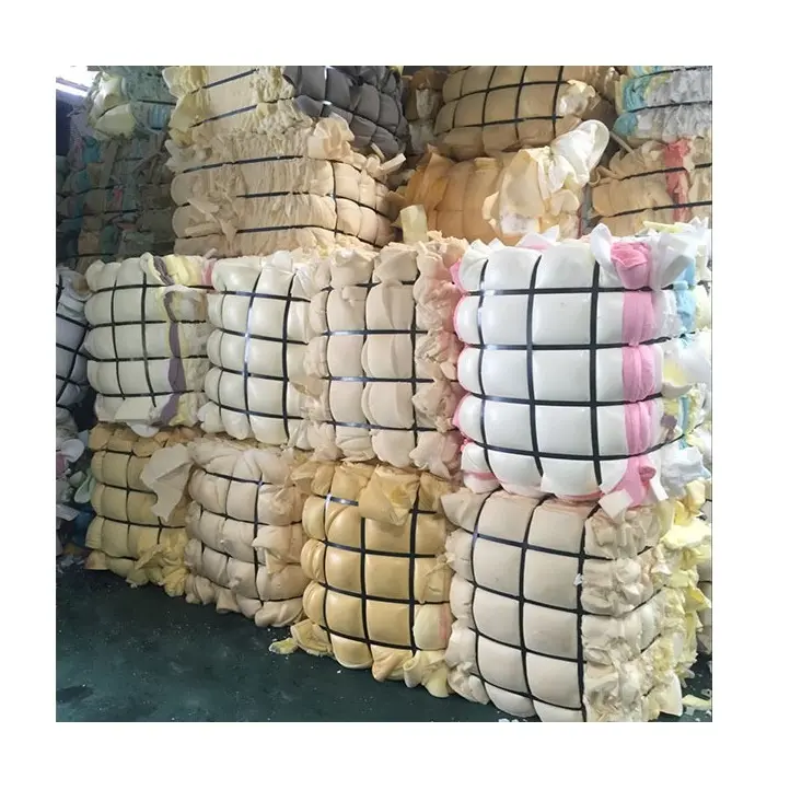 Best Factory Price of recycled furniture foam waste PU foam scrap in bales Available In Large Quantity