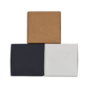 Caja de jabón hecha a mano Kraft en blanco, caja de joyería de papel de cartón blanco, recuerdo de fiesta de boda, caja de regalo artesanal negra - Product Image 4