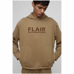 Pull à capuche surdimensionné de grande taille de haute qualité avec broderie 3d pour hommes de qualité supérieure - Product Image 1