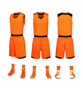 Uniformes de baloncesto transpirables de secado rápido para jóvenes y adultos, ropa de equipo impresa por sublimación, ropa deportiva absorbente - Product Image 2