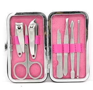 6 Pieces <b>Nail</b> Clippers Manicure <b>Kit</b> By Zachary Industries - Product Image 2