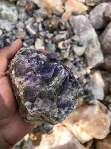 Améthyste africaine Pierres brutes Quantité en gros Améthyste Roches brutes Produit en vrac Fait à la main Personnalisé - Product Image 2