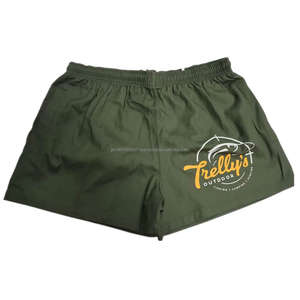 Custom Embroidered logo <b>Mens</b> Cotton Elastic <b>Shorts</b> High Visible Cargo <b>Work</b> <b>Shorts</b> Man Casual <b>Shorts</b> With Zip Pockets - Product Image 1